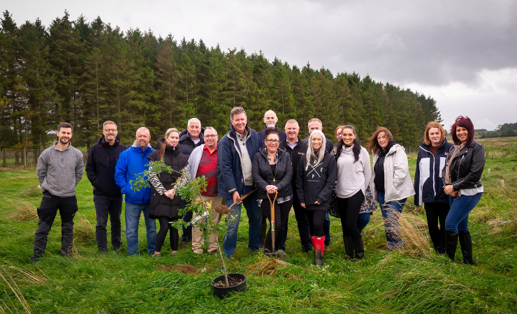 Antalis hosts tree-planting day