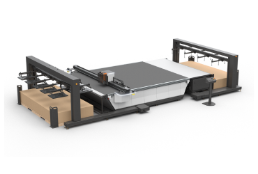 Kongsberg Ultimate with feeding and stacking