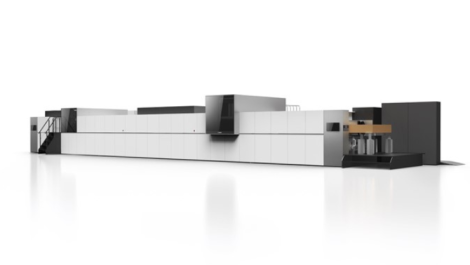 Canon corrugated inkjet press concept