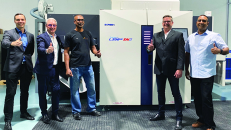 Avvo has installed a Screen Truepress Jet L350UV SAI S machine