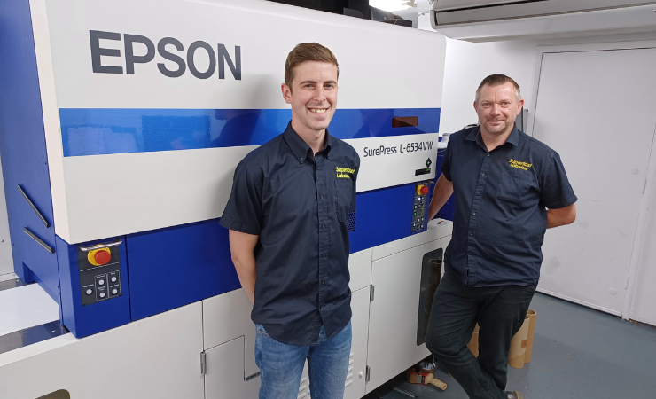 Superfast Labels invests in Epson SurePress L-6534V