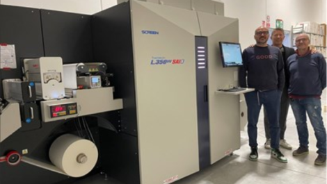 Maestri Etichette acquires Screen Truepress Jet L350UV SAI E