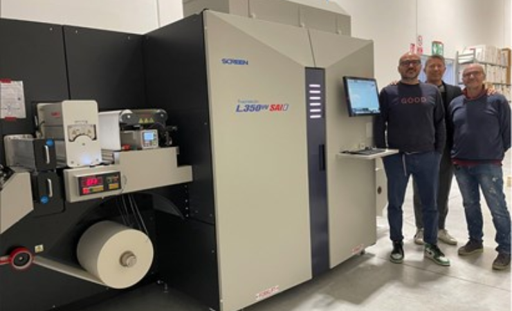 Maestri Etichette acquires Screen Truepress Jet L350UV SAI E