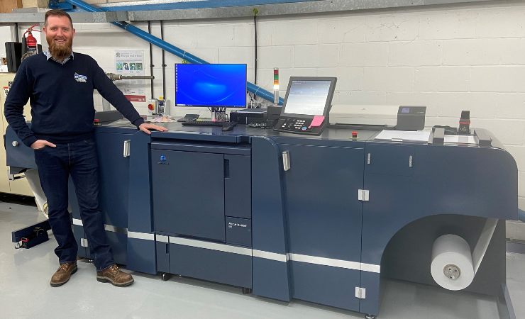 BSP Labels has installed an AccurioLabel 230 digital toner press, manufactured by Konica Minolta