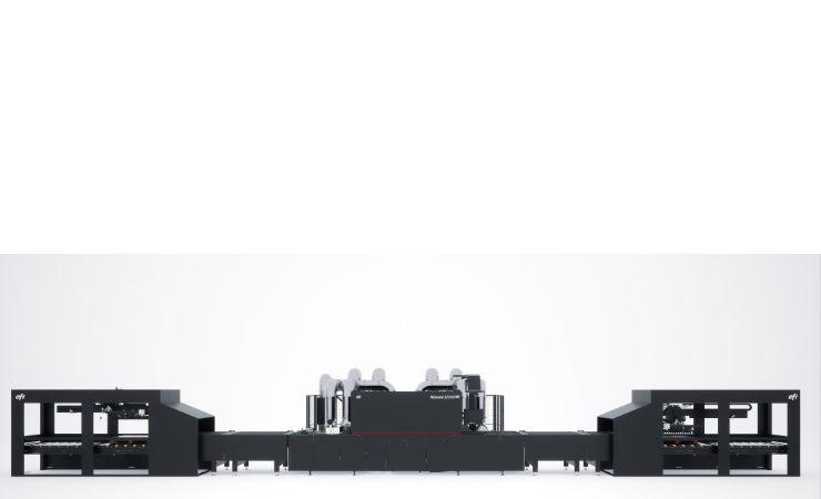 The EFI Nozomi 12000 has been launched at drupa 2024.