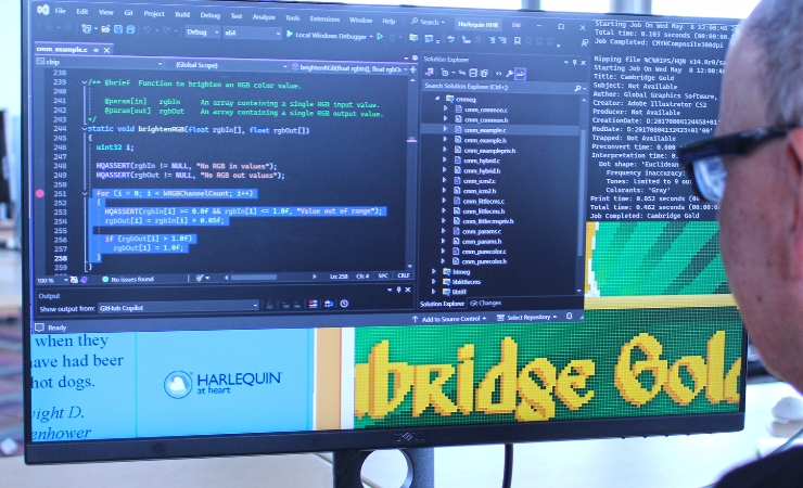 Global Graphics Software announces the latest release of Harlequin Core™.