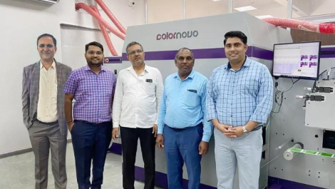 Aakruti Multipack has installed a Jetsci Colornovo