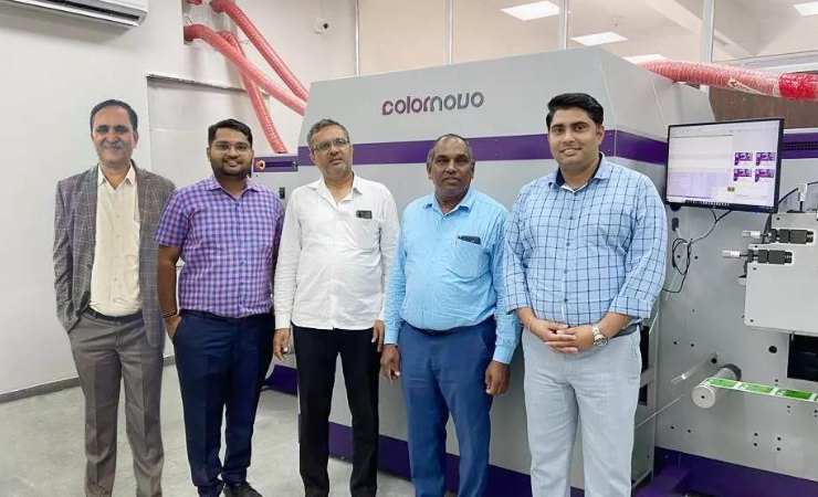 Aakruti Multipack has installed a Jetsci Colornovo