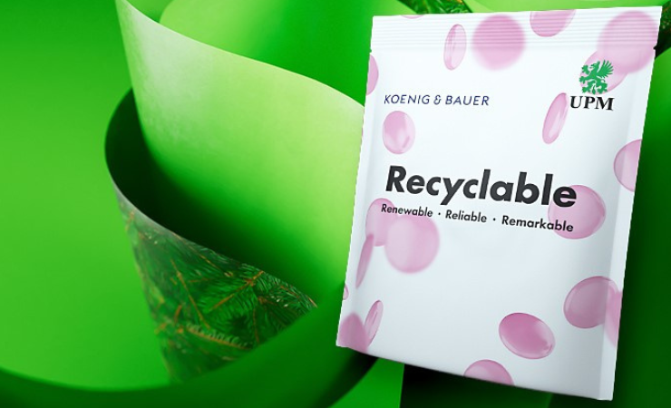 UPM Speciality Papers’ heat-sealable barrier papers have achieved ‘excellent results’ in tests carried out with Koenig & Bauer’s next generation of inkjet digital printing technology.