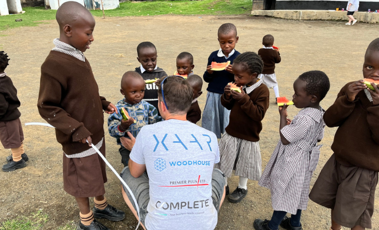 Xaar supports team member’s charity trip to Kenya