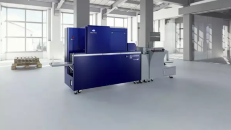 Konica Minolta Business Solutions UK has confirmed availability of its AccurioShine 3600 inkjet spot UV coater