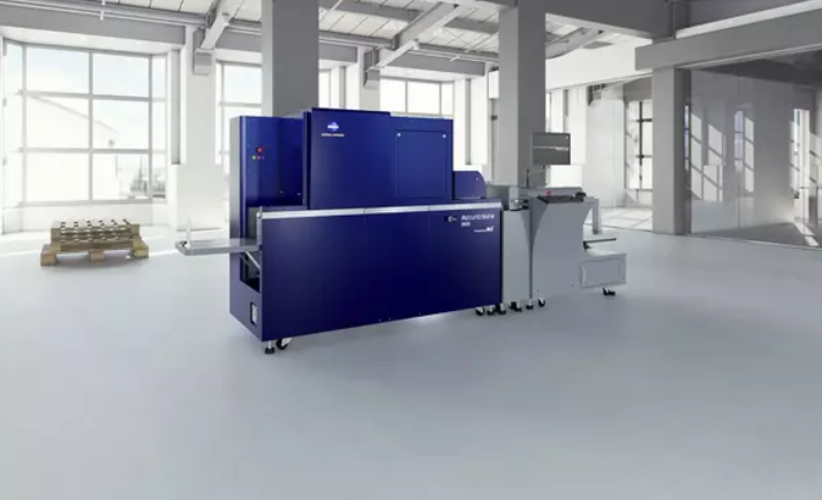 Konica Minolta Business Solutions UK has confirmed availability of its AccurioShine 3600 inkjet spot UV coater