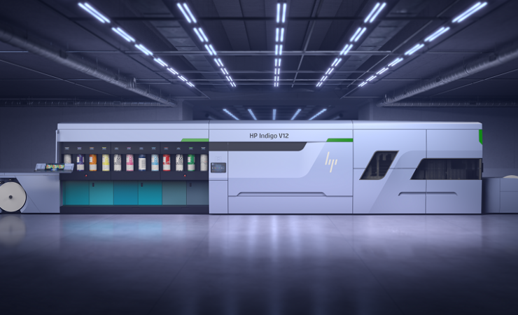 HP Indigo V12 Labelexpo Americas 2022