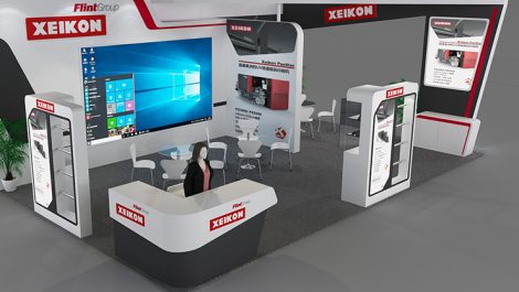 Xeikon China Print 2021 stand