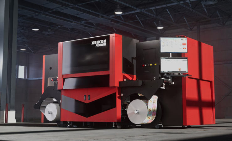 Xeikon unveils new inkjet press for high-end label segment