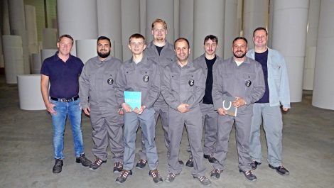 Zanders Paper welcomes six apprentices _rs