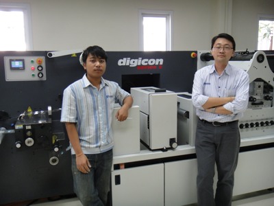 Thai printer installs full spec Digicon