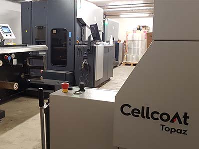 Cellcoat launches reel-to-reel instant lamination for digital print