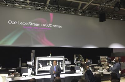 Canon Océ enters label market with new inkjet press