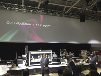 Canon Océ enters label market with new inkjet press