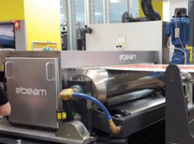 ePac Flexible Packaging installs ebeam curing unit