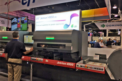 EFI unveils new Jetrion press at Labelexpo Americas