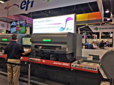 EFI unveils new Jetrion press at Labelexpo Americas