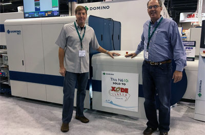 Xode buys Domino N610i label press at Labelexpo
