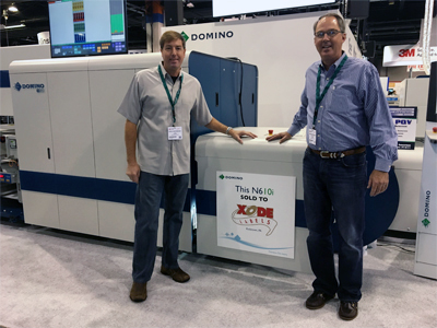 Xode buys Domino N610i label press at Labelexpo