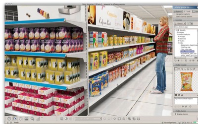 Virtual packaging in 3D