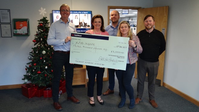 Baker Labels makes festive charity donations