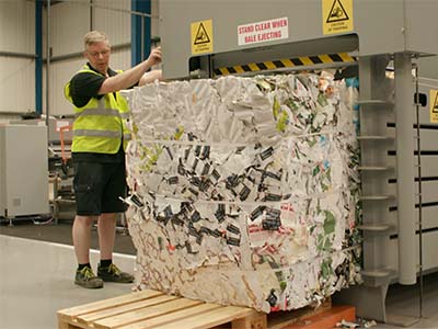 New waste recovery system developed by Coveris