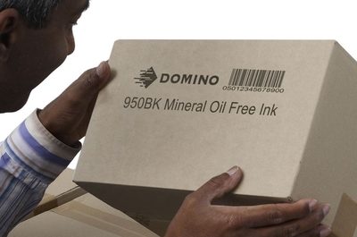 Oil free black ink provides safe food packaging