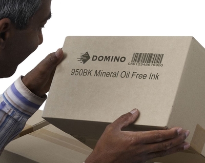 Oil free black ink provides safe food packaging