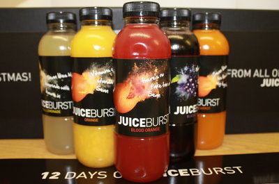 Personalised juices for Christmas